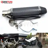 for Motorcycle parts Exhaust Universal 51mm Stainless Steel Motorbike Exhaust Pipe For Triumph TIGER 800 XC XR XCX 15-16