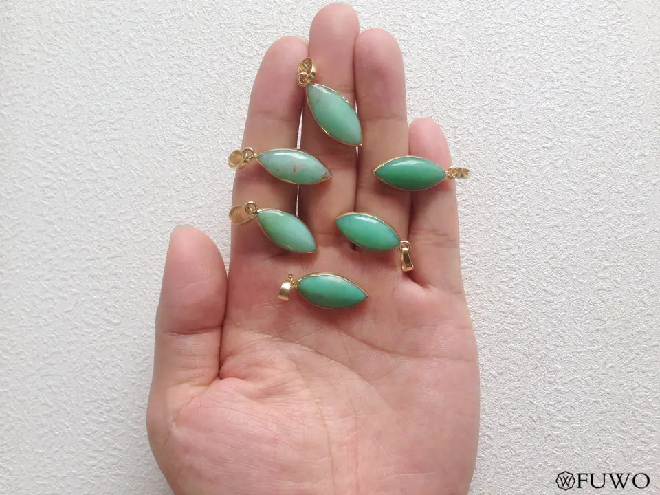Chrysoprase Pendant 12