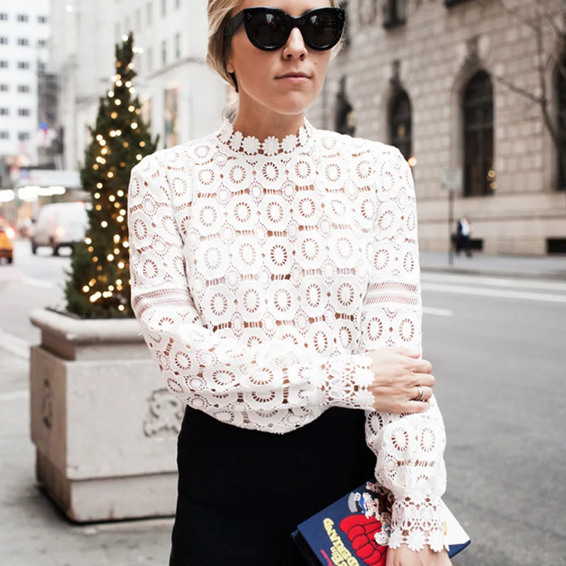 beautiful lace blouses