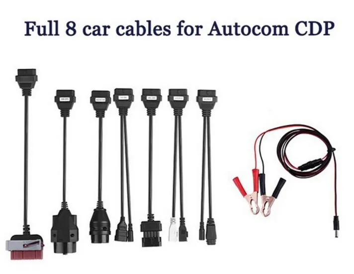 Full 8 PCS Per Set Car Cable For Delphis VD TCS 150e CDP Pro Plus Car