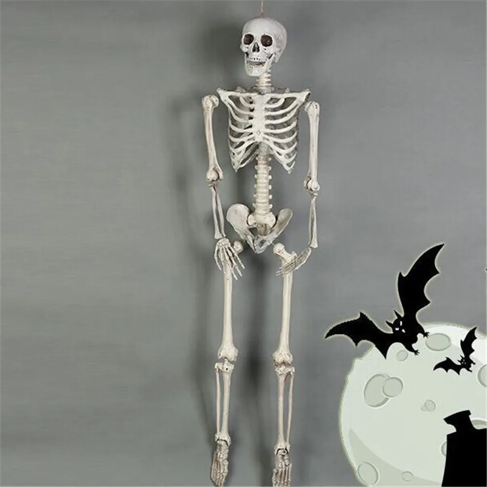 Горячая Гибкая анатомическая кость человека медицинская модель скелета медицинская помощь для обучения Анатомия художественный эскиз 40 см Хэллоуин
