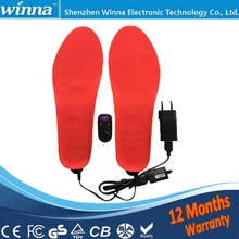2300mAh Electric Heating Insoles Foot Warmer Remote Control Buy Direct From China Factory