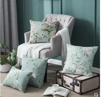 

Nordic linen cushion cover Living room sofa pillowcase 70X70 cm square 30*50 cm