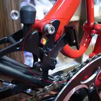 MUQZI Mountain Highway Fold Bicycle Single Disk Change Double Disk Variable Speed Conversion Seat Front Dial Conversion Seat