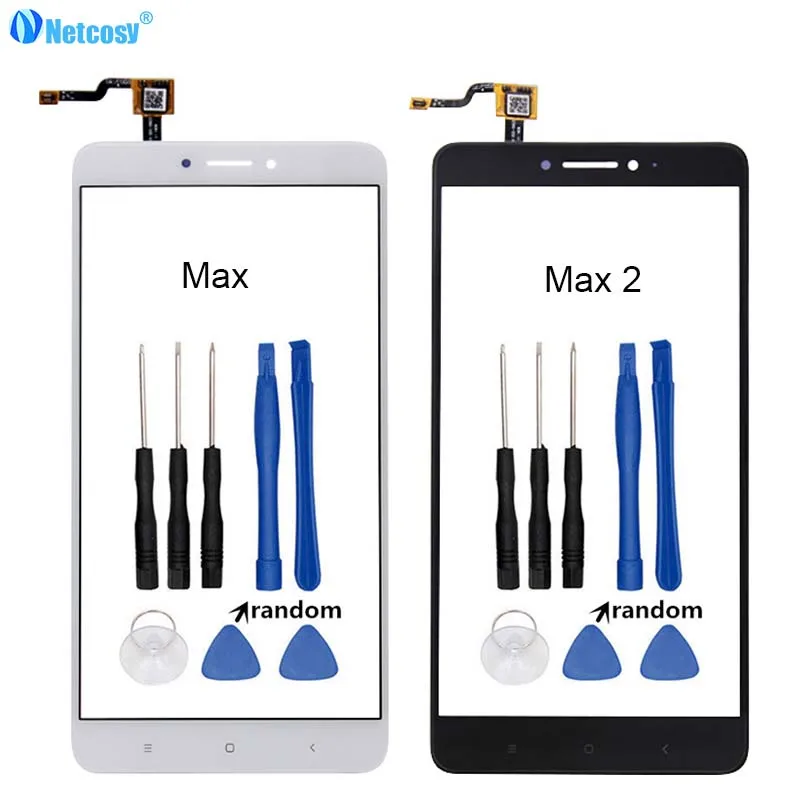Netcosy сенсорный экран для Xiaomi Mi Max/Max 2 Сенсорный дигитайзер панель запасная часть