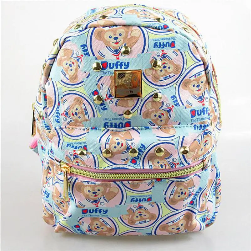 Милый мультфильм медведь Даффи рюкзак Маленькая детская сумка через плечо школьная сумка дорожные сумки для девочек Подарки на день рождения