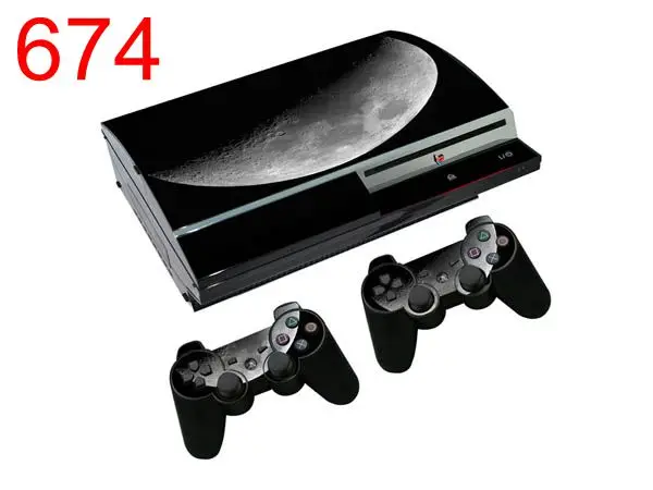 Best Price OSTSTICKER Half Moon Skins For PS3 Fat Console & 2 Controller Pads For Sony Playstation 3 Best Price OSTSTICKER Half Moon Skins For PS3 Fat Console & 2 Controller Pads For Sony Playstation 3