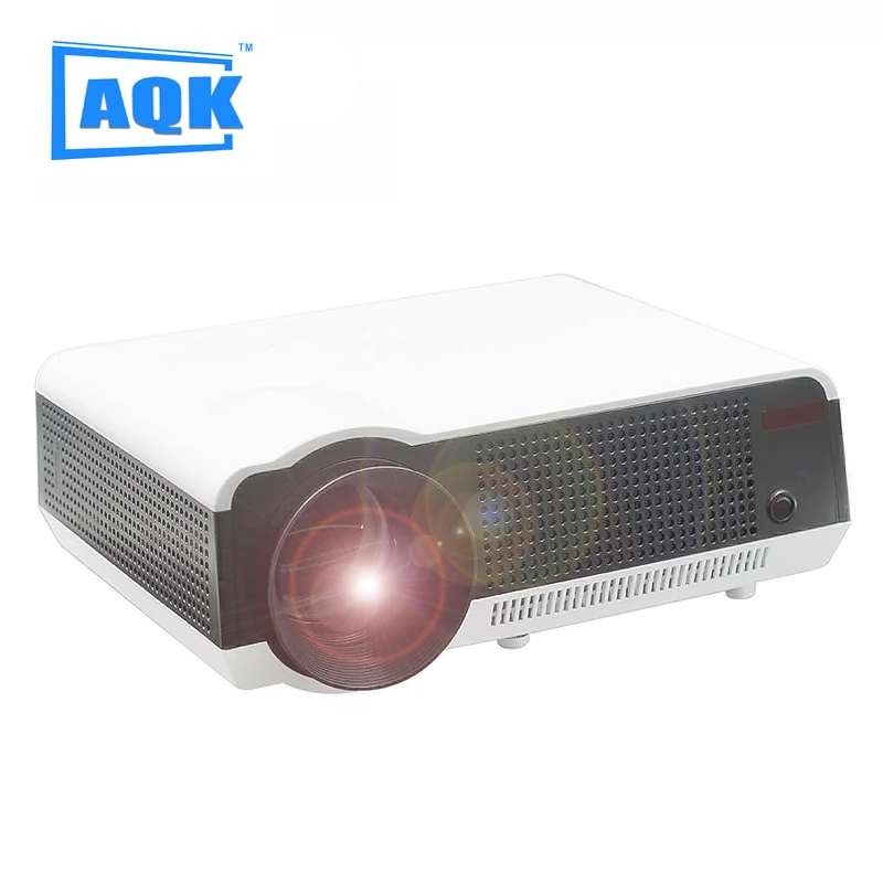 Free 100inch font b screen b font HD LED LCD font b Projector b font 1280