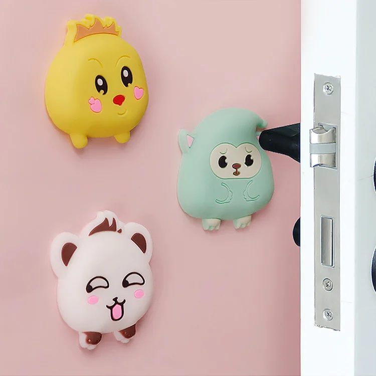 

Cartoon Door Crash Pad Door Stopper Thickening Mute Door Fenders Wall Fenders Golf Modelling Rubber Fender Lock Protective Pad