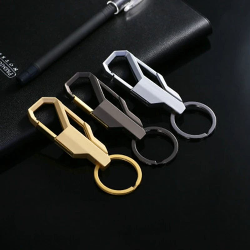 

Car Styling Men Metal Car Keychain Simple and Elegant Keychain Key Accessories Creative Design /Random Color