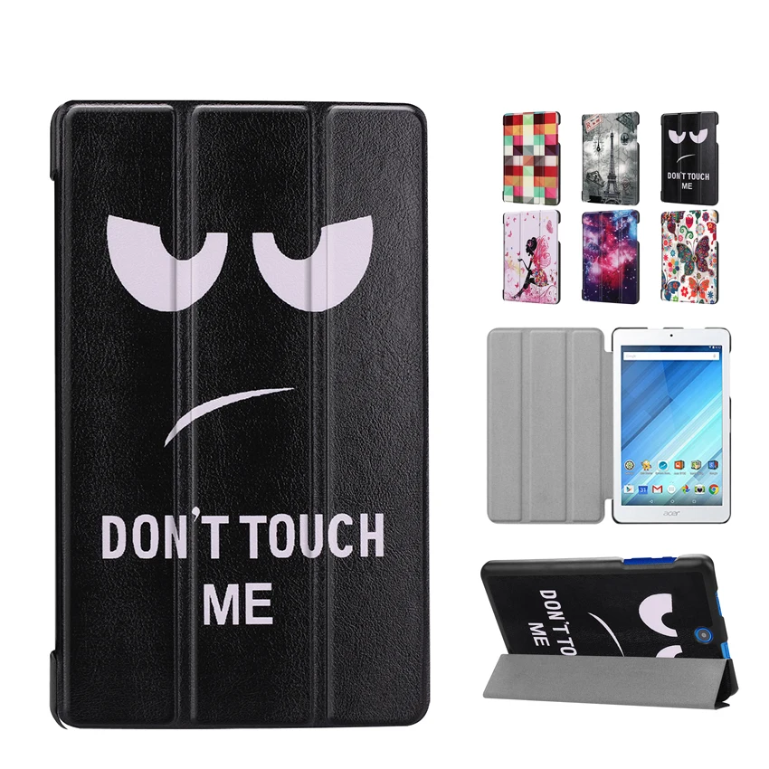 For Acer B1 860 Colorful PU Leather Case Cover 8'' Slim Protective