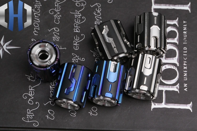 Contas de Faca Liga Titânio Mini Fingertip Giroscópio Acessórios Brinquedo Adulto Personalidade Descompressão Edc 15 Ferram. atividade ar livre