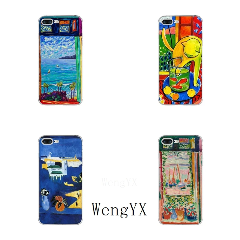 

Henri Matisse Open Window Collioure Slim silicone TPU Soft phone case For iPhone X 8 8plus 7 7plus 6 6s plus 5 5s 5c SE 4 4s