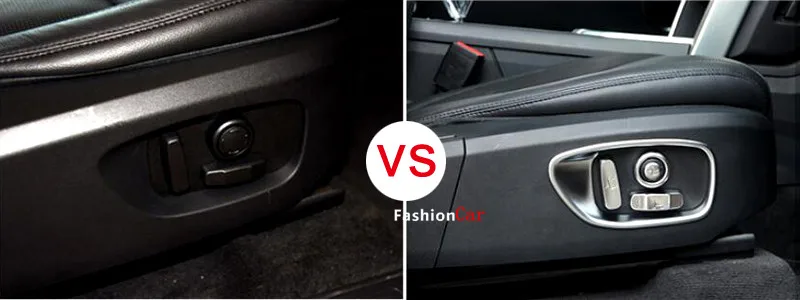 

For Jaguar XE X760 2015 2016 Interior Car seat adjustment button trim cover car styling