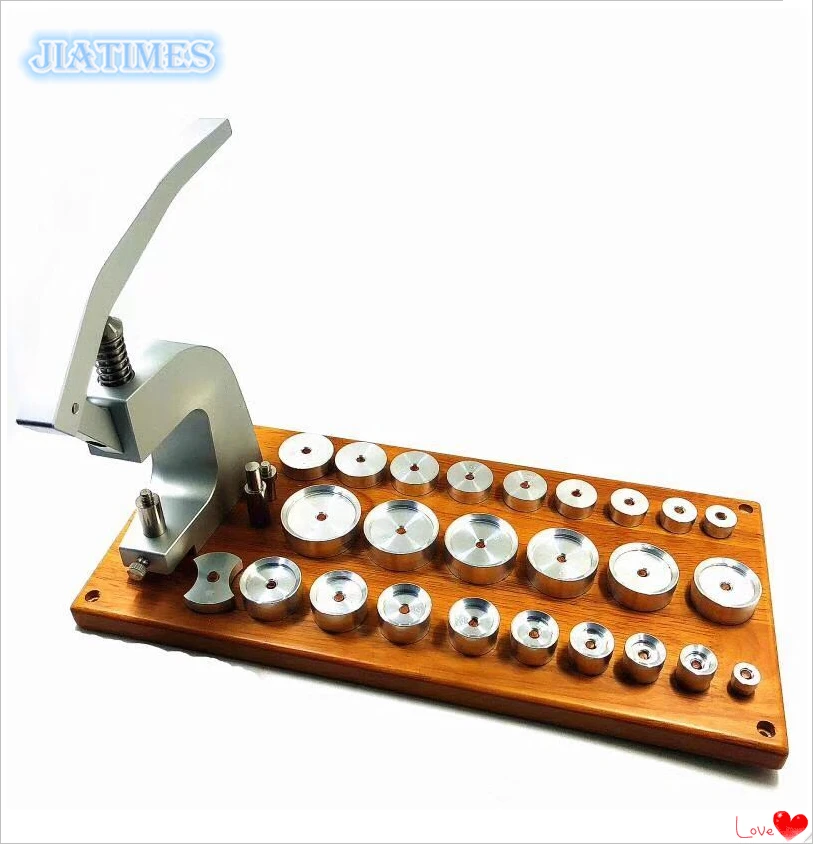 5500 A Watch Crystal Press with 25 Tapered Dies for Watch Repair