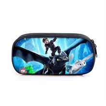 Как приручить дракона 3 мальчик девочка мультфильм Карандаш Чехол Сумка Школьные сумки Дети Студент Ручка Сумка детская сумочка для девочек кошелек