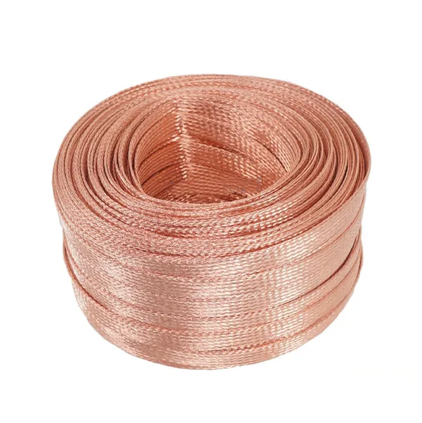 

1PCS CB005 Copper Braided Strap 16.0 mm2 Conductive Band Copper Strip Length 1 Meter Copper Wire Free Shipping