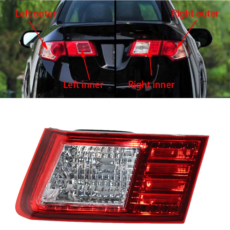 

1pcs Rear Brake Light Tail Light For Honda Spirior 2009-2012 Stop light tail lamp taillight taillamp NO Bulb