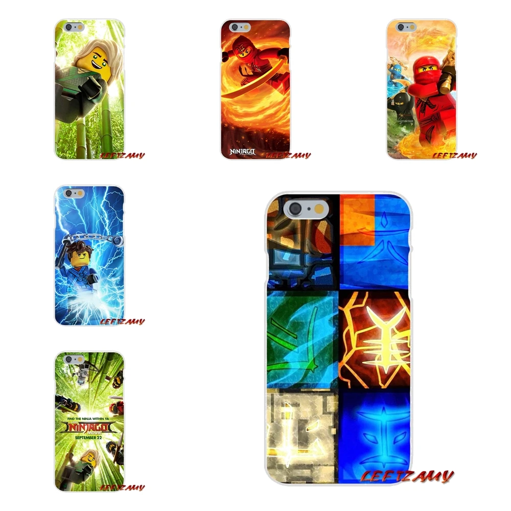 

For iPhone X 4 4S 5 5S 5C SE 6 6S 7 8 Plus Accessories Phone Cases Covers lego ninjago