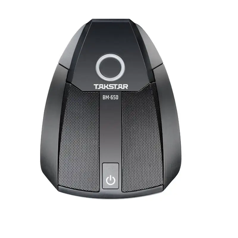 

Takstar BM-650 Boundary Microphone Touch mute switch use for Teaching program recording & live broadcast studio