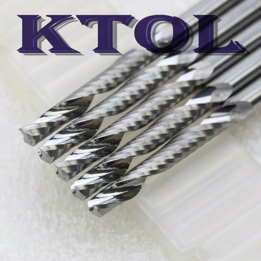 Топ 4x28mmSingle флейта CNC фреза фрезерный станок Деревообрабатывающие