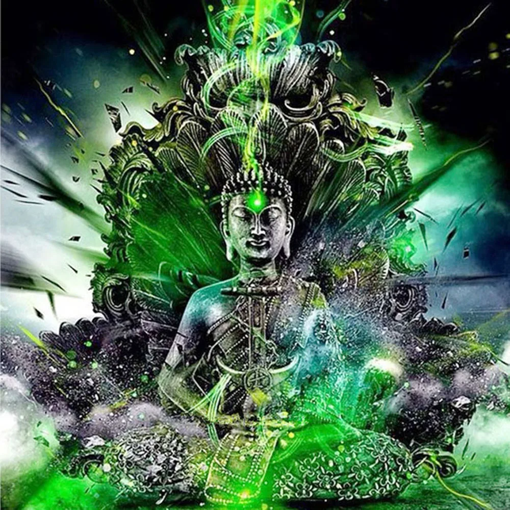 Cross Stitch Diamond Painting Buddhist pedestal All DIY ...