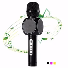 E103 Wireless Microphone Karaoke player Party home KTV Singing Record Bluetooth Speaker For IPhone Android Smartphone PK Q7 K068