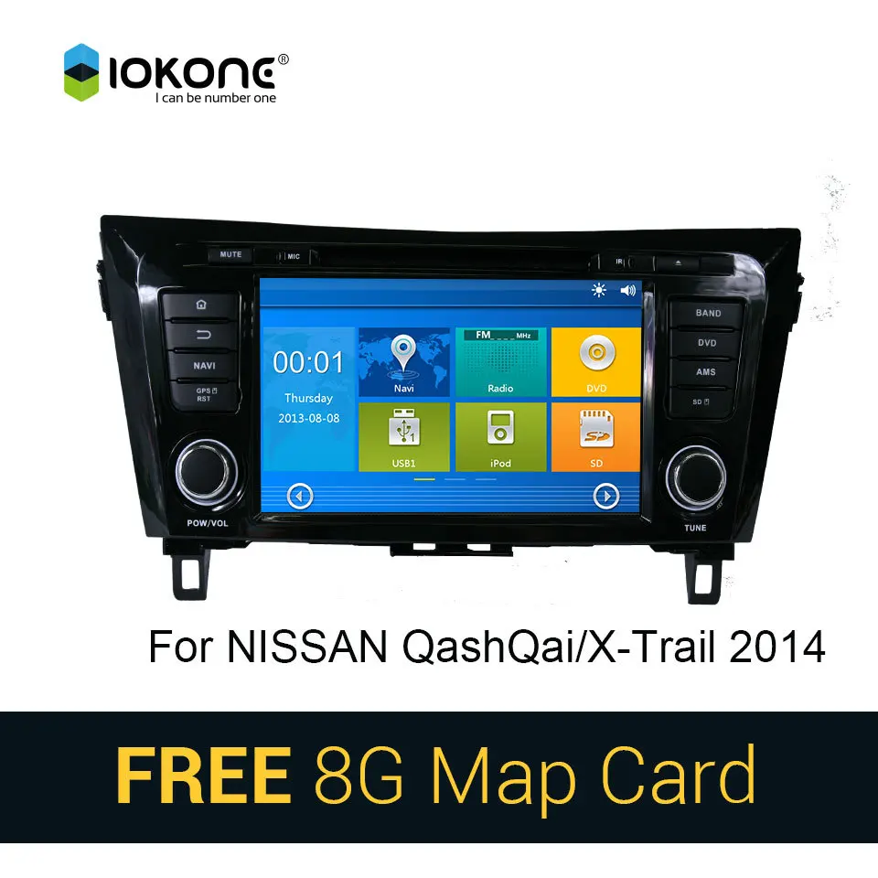 IOKONE font b Car b font DVD Video font b Player b font GPS navi Stereo