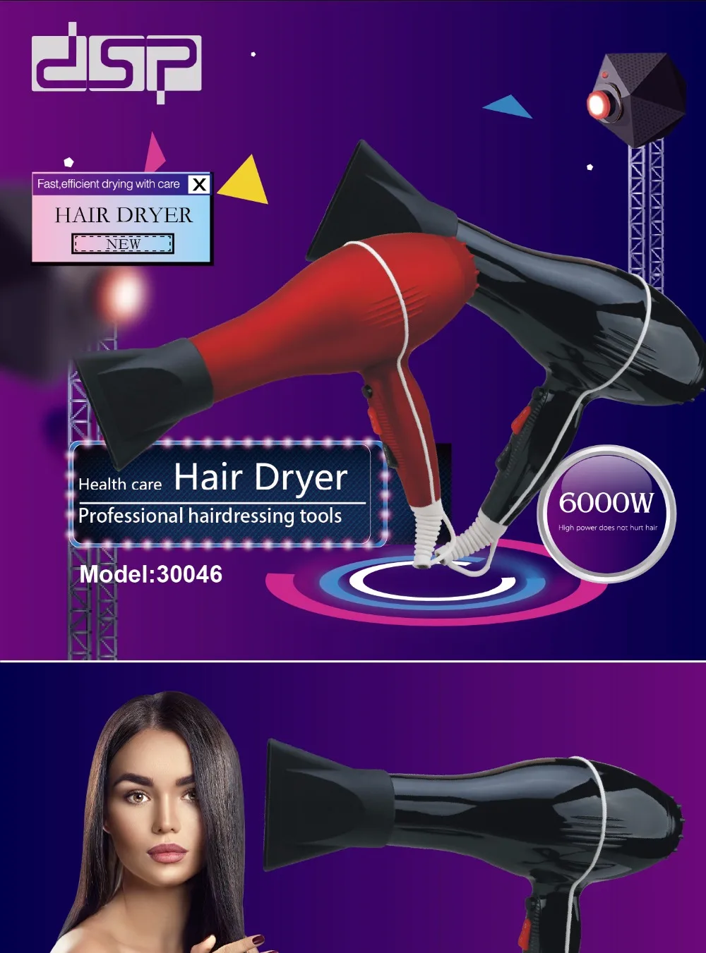 Secadores de cabelo