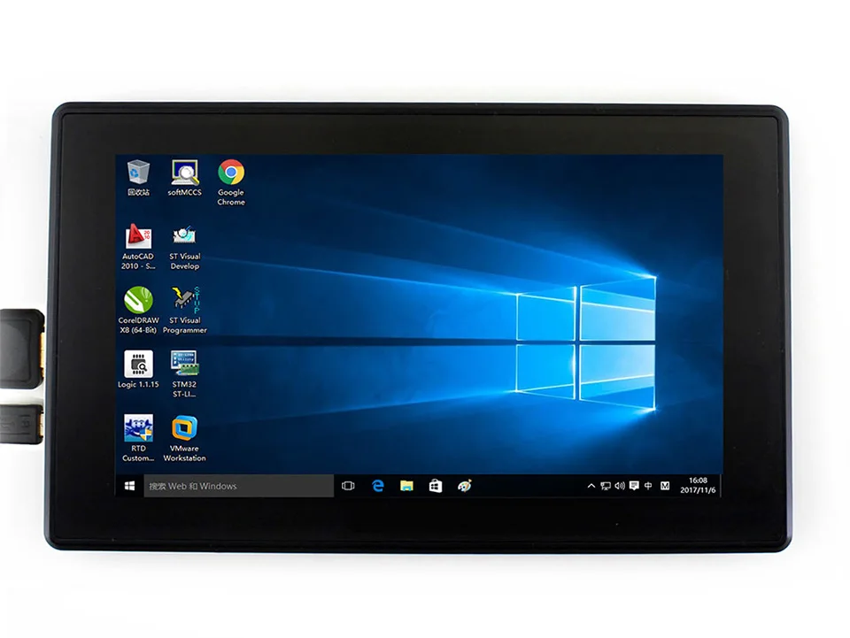 

Raspberry pi 2 3 b+ 7 inch capacitive screen IPS screen display tempered glass capacitive touch