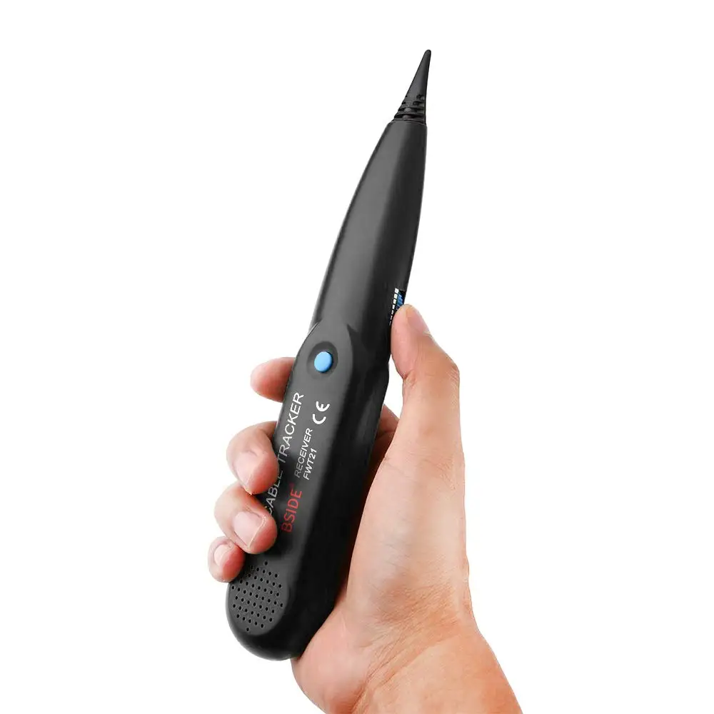 Proster Cable Tracker RJ11 Wire Tracer Ethernet Tracker Telephone Tone Generator Line Toner Tester for Network Telephone Line