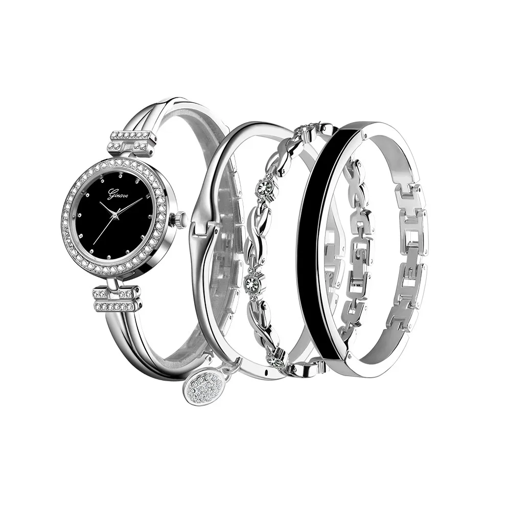 Новые часы брендовые модные часы-браслет женские роскошные часы с кристаллами наручные часы женские часы кварцевые часы reloj mujer* A