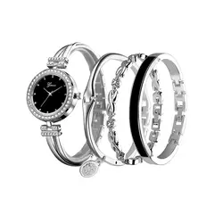 Новые часы брендовые модные часы-браслет женские роскошные часы с кристаллами наручные часы женские часы кварцевые часы reloj mujer * A