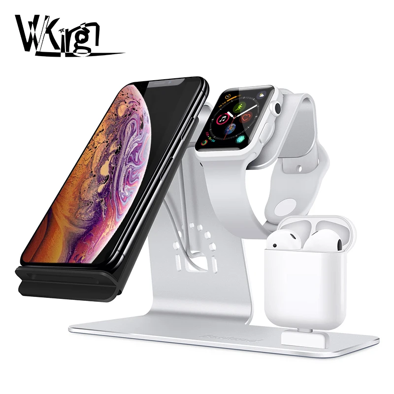  VVKing 3 in 1 wireless charger For iPhone X XS Max XR 8 Plus For Samsung S9 S8 Note 8 9 For Apple w