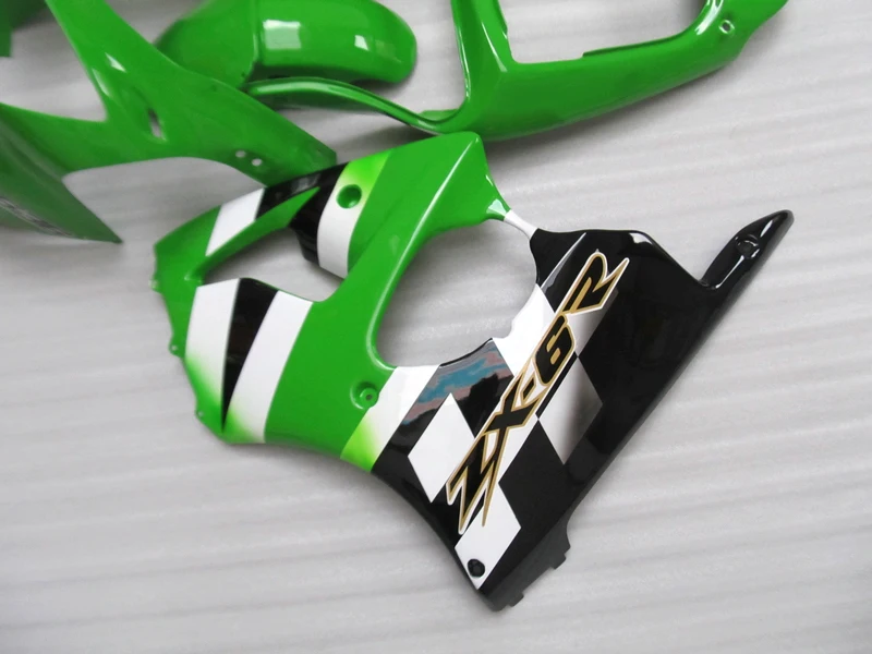 Обтекатели для Kawasaki ZX6R 2000 2001 2002 00 01 02 Ninja ZX 6R 636 ZX636 G7N3|Полные комплекты обтекателей|