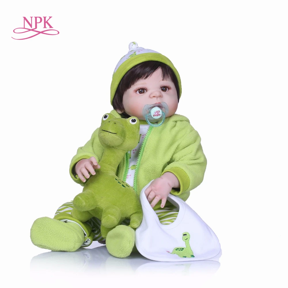 NPK 23 ''реалистичные силиконовые куклы новорожденные младенцы Новорожденные