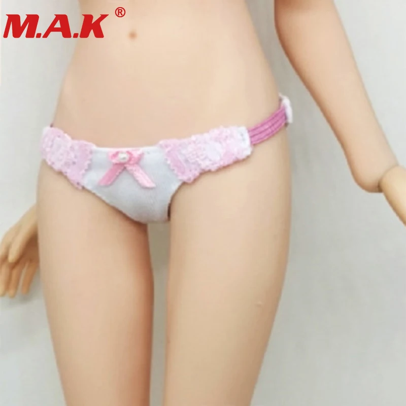 

custom 1/6 scale female girl clothing accessories briefs underwear set underpants woman clothes for 12" HT PH doll figure body