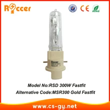 ROCCER быстрая посадка 300 Вт лампа для движущейся головки луча 300 PGJX28 свет MSD 300 Вт fastfit 300