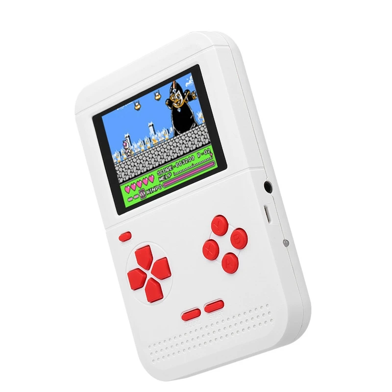 

abay 2019 hot Q1 Retro Mini FC Nostalgia Tetris Handheld Children 300 Classic Games WH-09