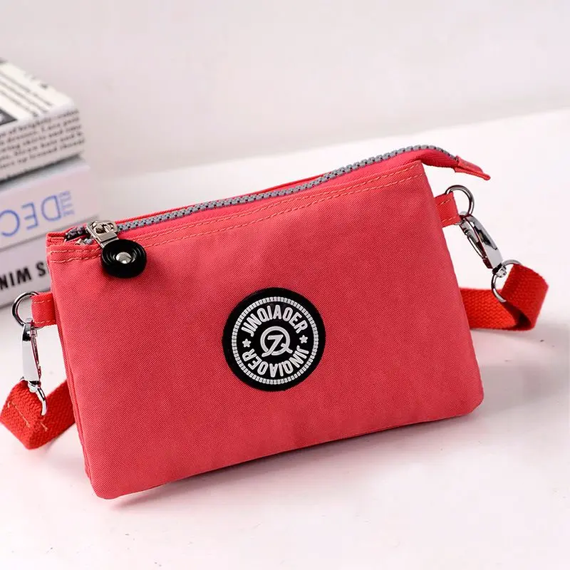 Небольшой Для женщин сумка клатч хорошее качество мини сумка Для женщин Сумки Crossbody сумки для Для женщин - Цвет: Melon red