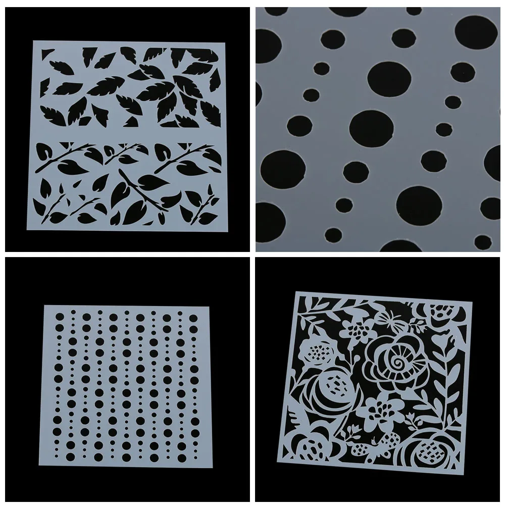 

7 styles Flower Cake Cookie Fondant Baking Stencil Wedding Decorating Cake Mold