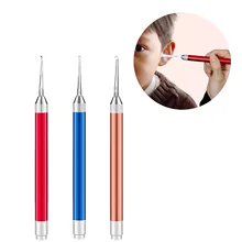 Детская безопасность Фонарик светодиодный свет ушные палочки для чистки ушей инструмент для чистки ушей Детские аксессуары для ухода за ушами