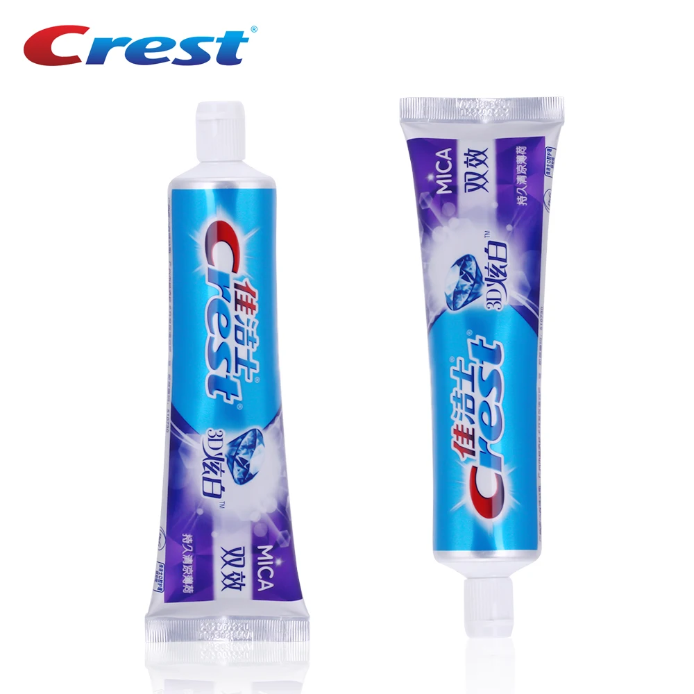 Generic Crest 3d White Mica DoubleEffect Toothpaste Fluoride Long