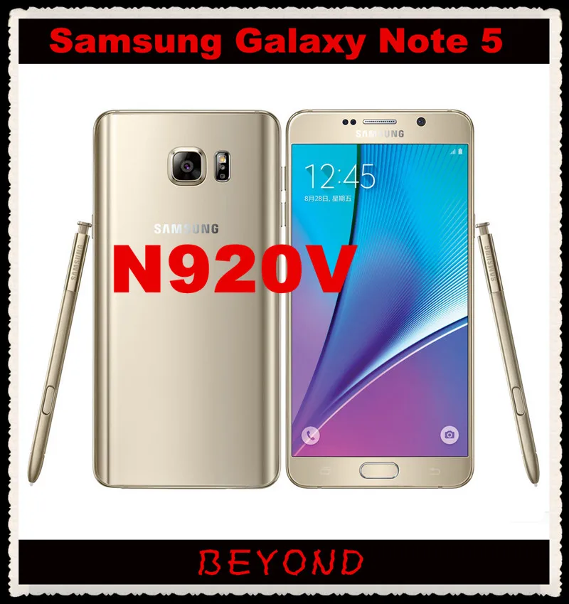 Samsung Galaxy Note 5 Note5 N920V Original Unlocked 4G LTE