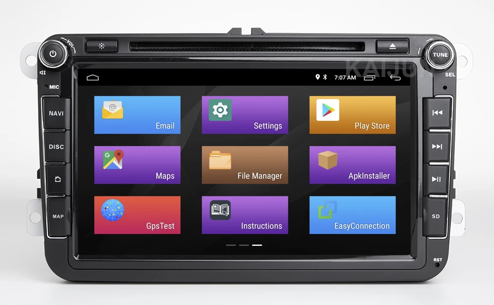 Top Android 9.0 2 din Car Stereo Radio For Rapid Yeti VW Volkswagen passat b6 golf 4 5 6 polo tiguan Seat Altea Toledo BORA 13