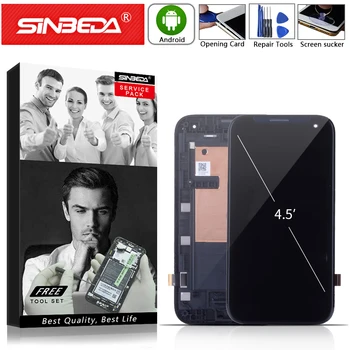 

Sinbeda 4.5"For HTC Desire 310 LCD Display Touch Screen with Frame Digitizer Assemble For HTC Desire 310 Display For HTC 310 LCD