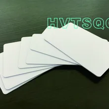 50 шт в наборе, Программируемый 215 чип RFID Пустая карточка из ПВХ