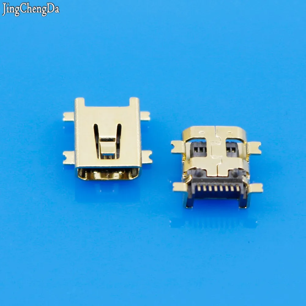 Разъем JCD Mini USB Type B Female 8 Pin SMT SMD для цифровых камер и телефонов|b connector|usb female femalefemale