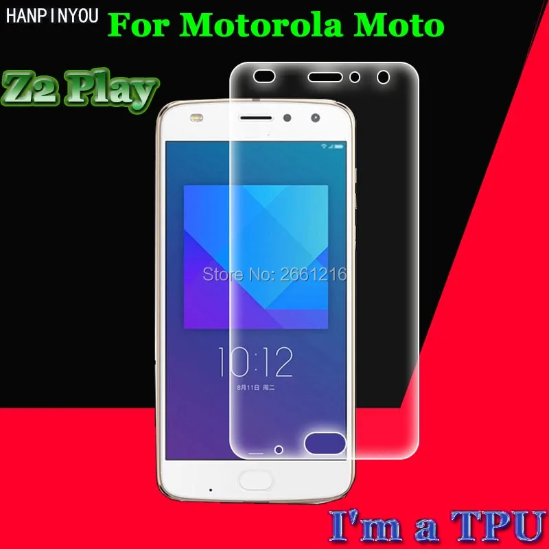 Для Motorola Moto Z2 Play/ Z Play 2nd Gen 5 &quotПередняя тонкая полная крышка мягкая термогелевая