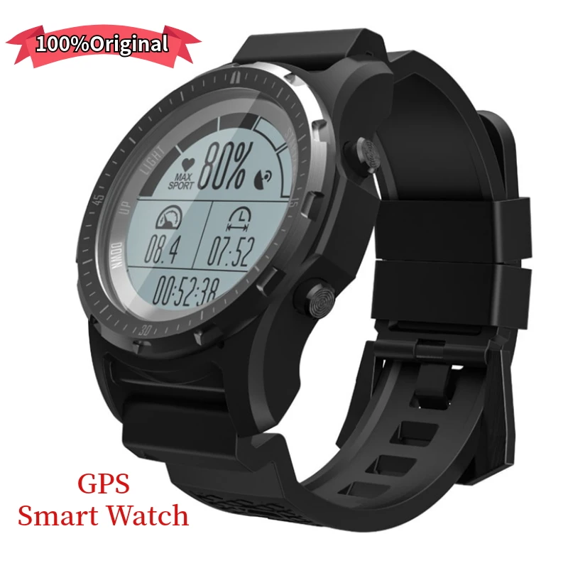 

S966 GPS Smart Watch Men Fitness Tracker Compass Heart Rate Monitor Clock Sport Smartwatch Bluetooth Connect For Android IOS